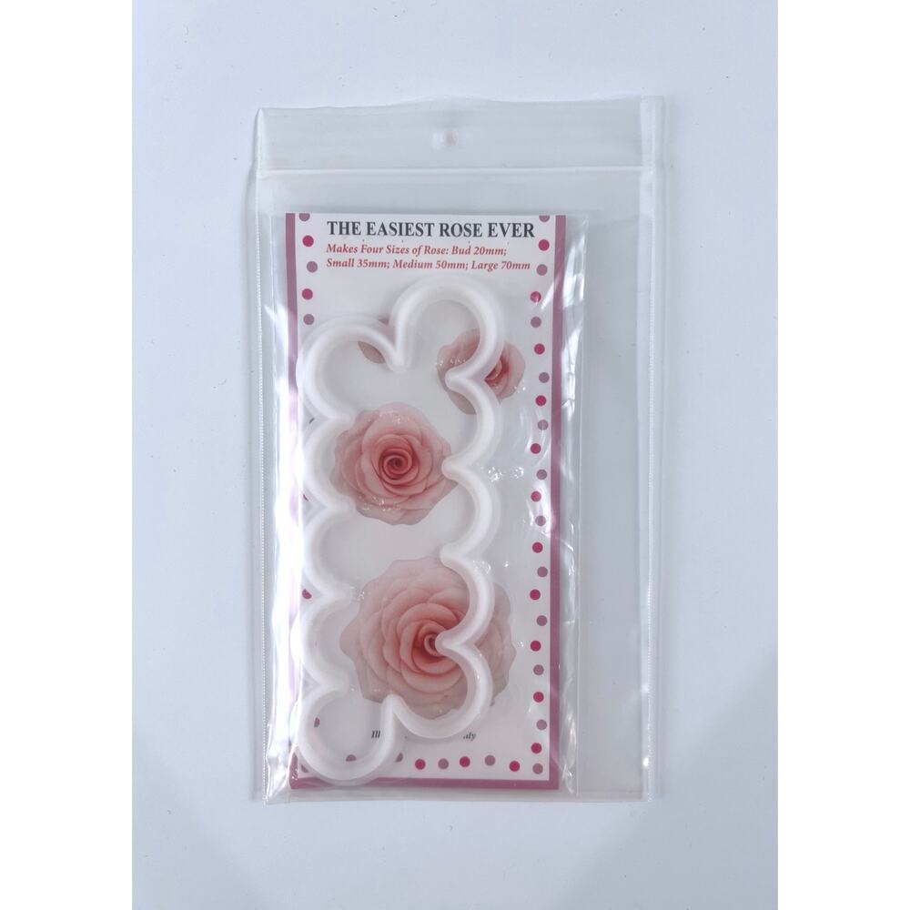FMM Sugarcraft Easiest Rose Ever Cutter – Fondant Flower Cake Decorating Tool